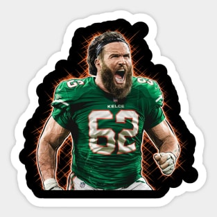 Go chiefs kelce Sticker